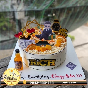 Bánh bông lan trứng muối phú ông chivas