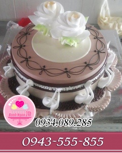 Bánh kem tươi ngon mềm mịn hoa kem thanh mát